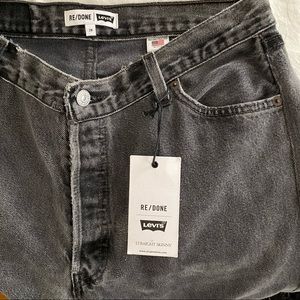 NWT Re/Done Straight Skinny Jean